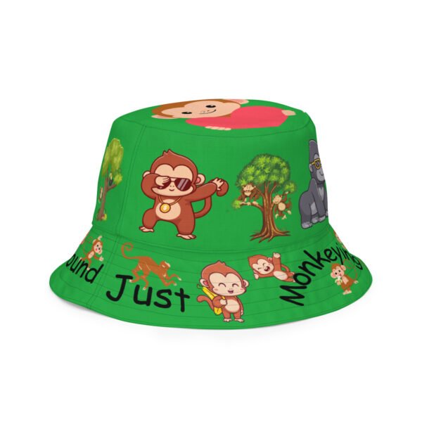 Just Monkeying Reversible Hat - Image 2