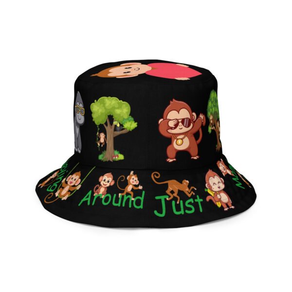 Just Monkeying Reversible Hat - Image 8