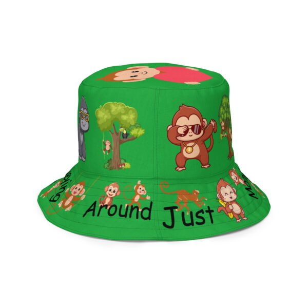Just Monkeying Reversible Hat - Image 3