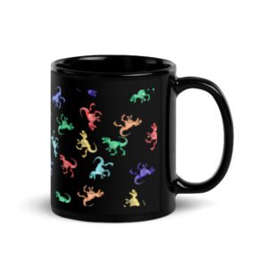 Colorful T/Rex Glossy Mug
