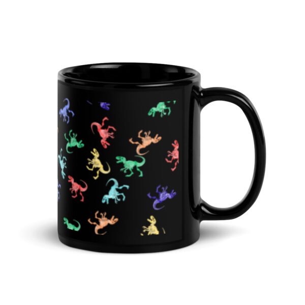Colorful T/Rex Glossy Mug