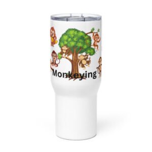 Just Monkeying Travel Cup