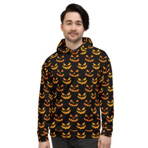 Monster Pumpkin Unisex Hoodie
