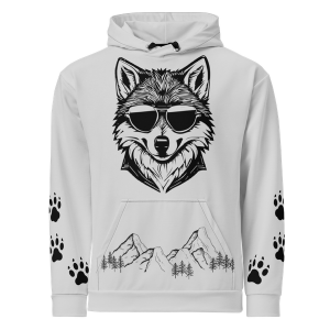 Wolfie Unisex Cotton Hoodie