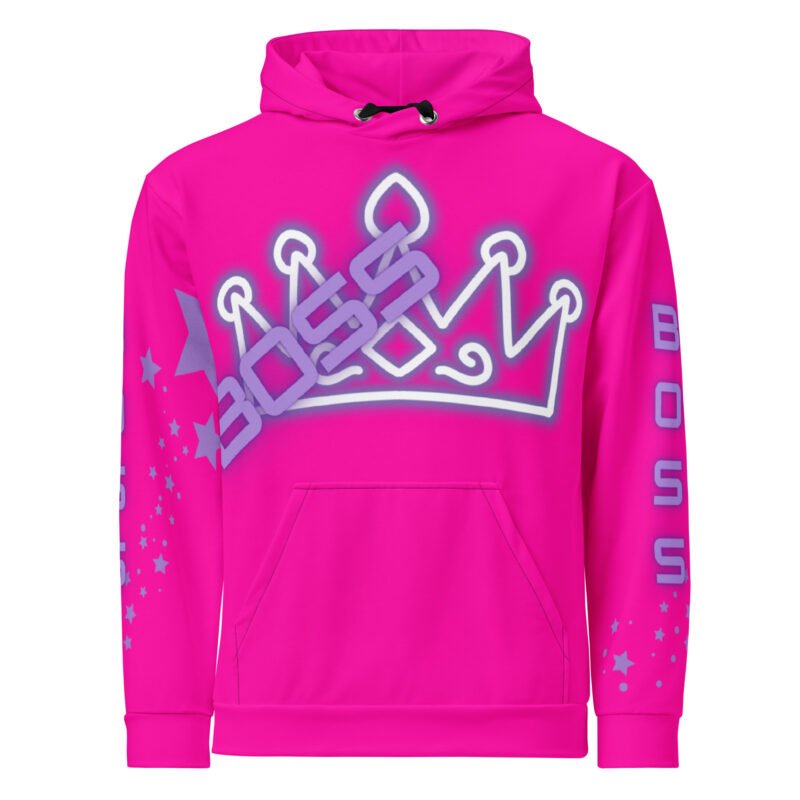 Boss Unisex Cotton Hoodie