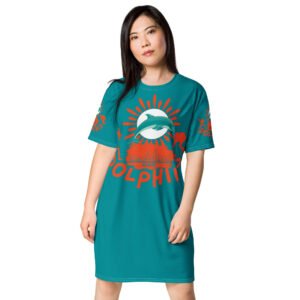 Miami Dolphins Shirt Dress
