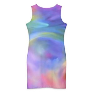 Celestial Mist Cotton Dress