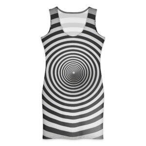 Attention Targeting Cotton Dress