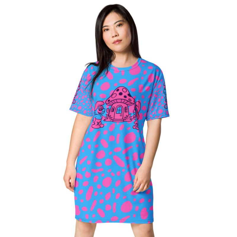 Smurfs Love Shirt Dress