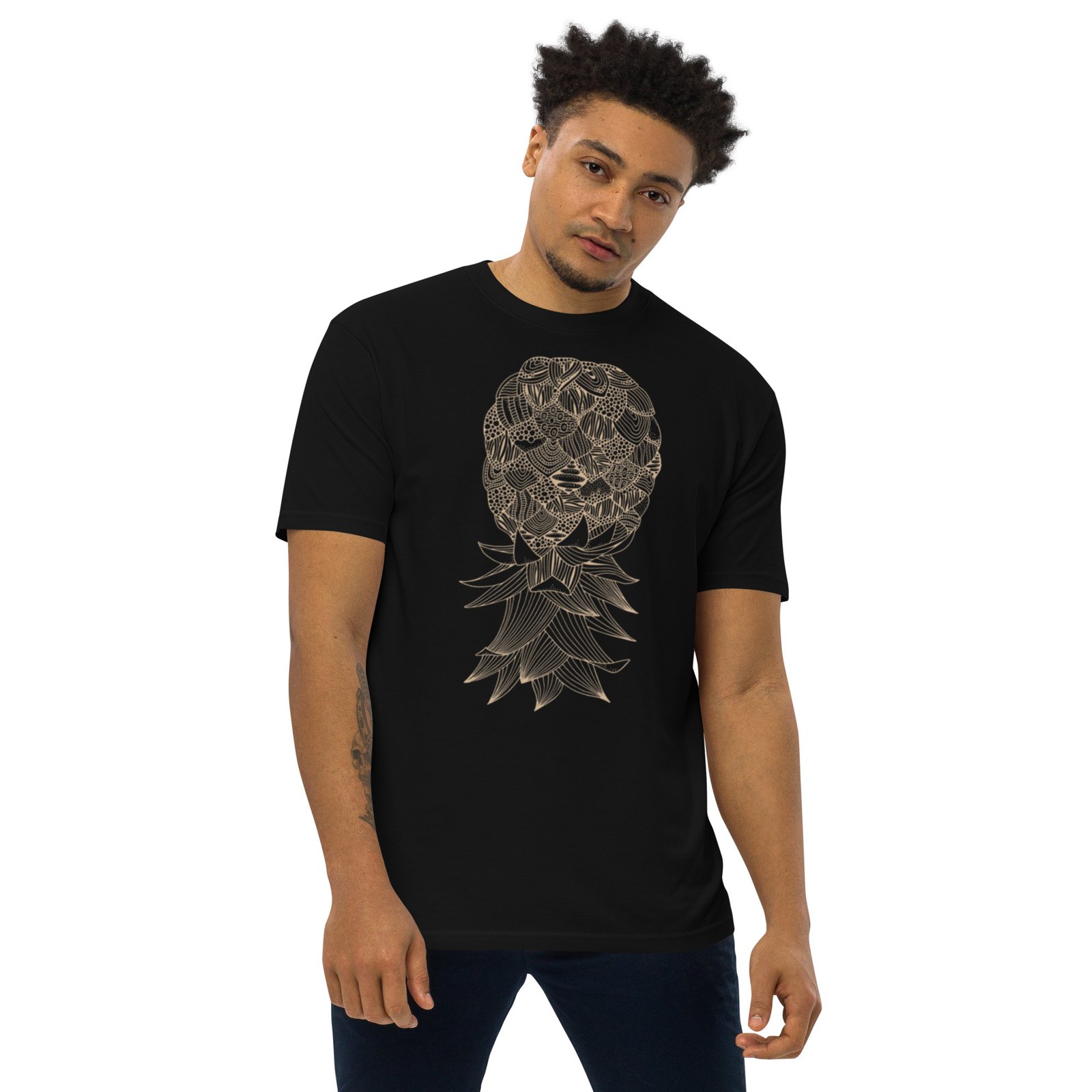 Upsidedown Pineapple Cotton Shirt