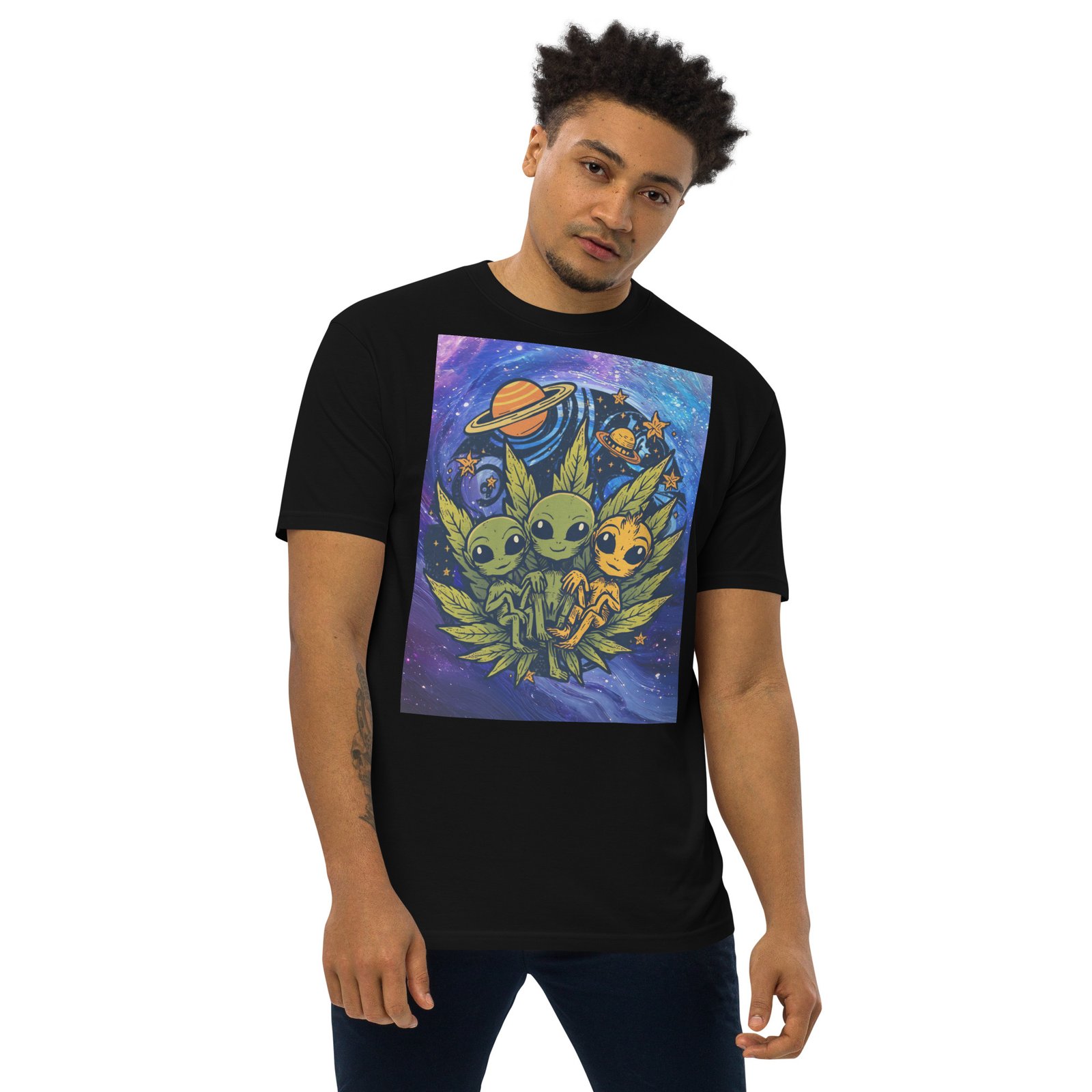 Cosmic Trio Cotton Shirt Cosmic Trio Cotton Shirt