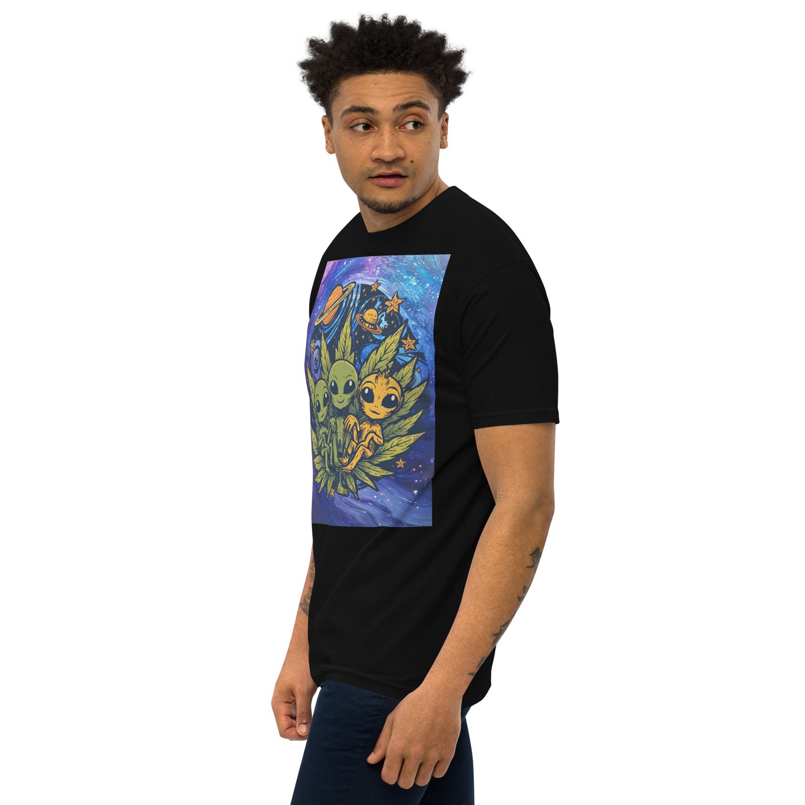 Cosmic Trio Cotton Shirt Cosmic Trio Cotton Shirt - Image 2