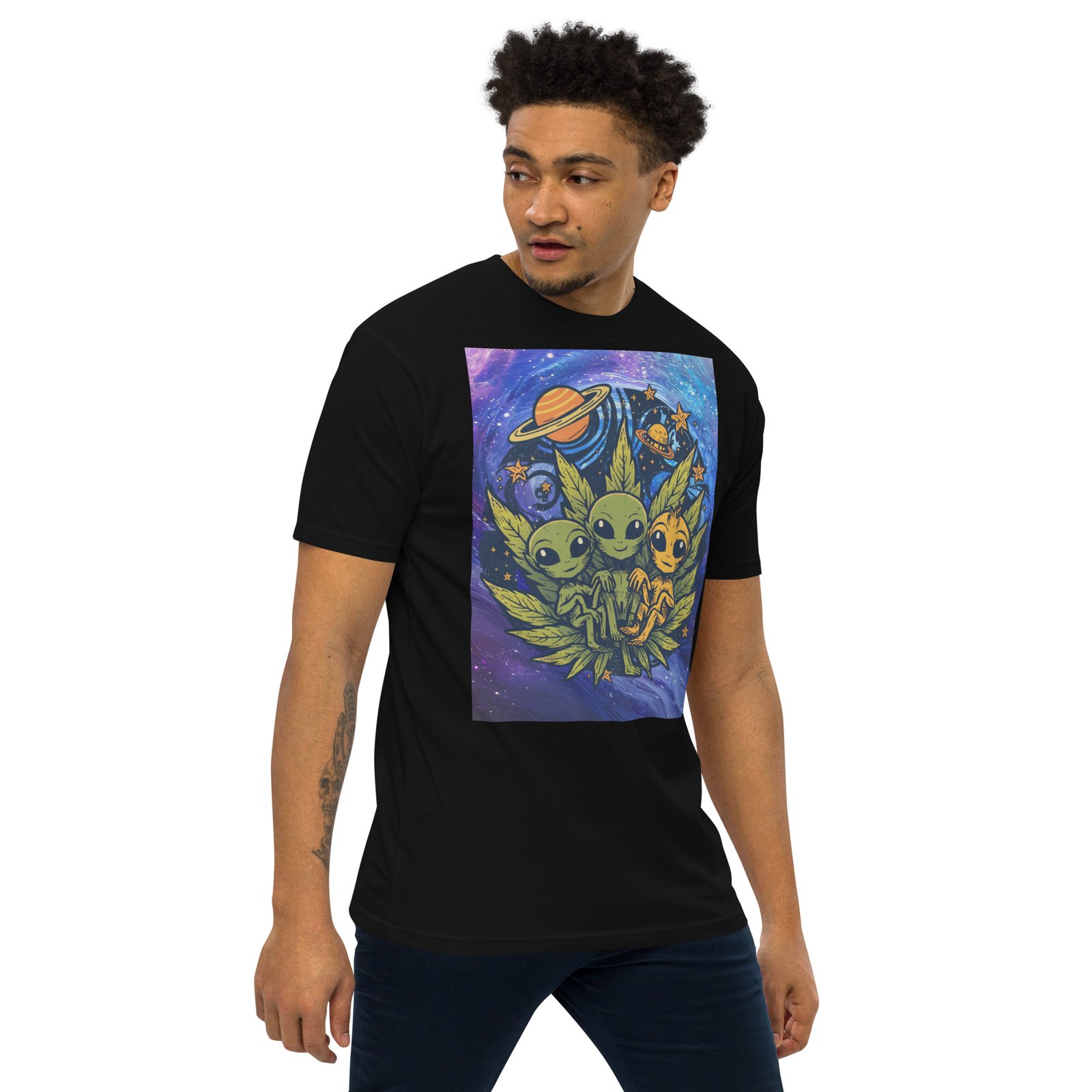 Cosmic Trio Cotton Shirt Cosmic Trio Cotton Shirt - Image 3