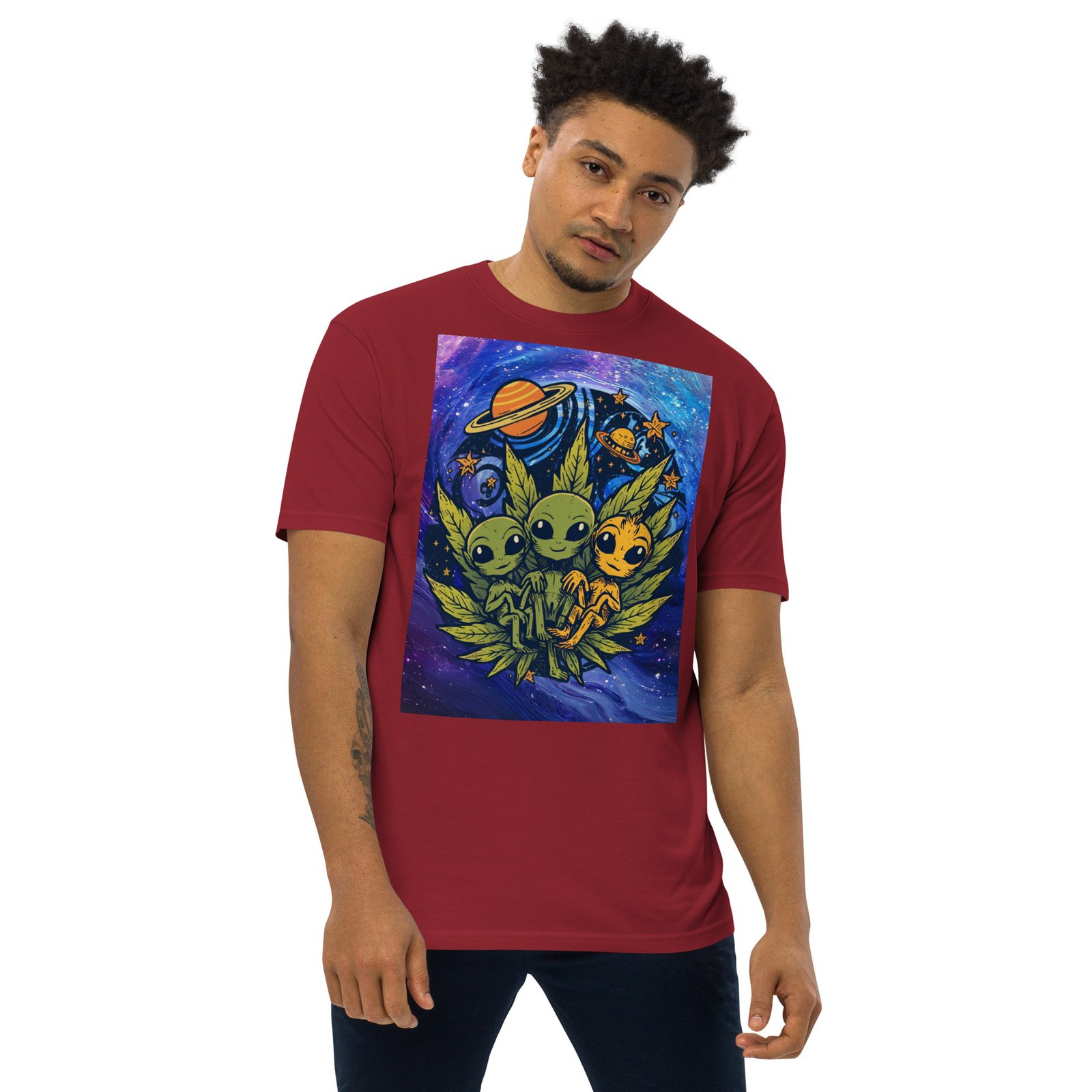 Cosmic Trio Cotton Shirt Cosmic Trio Cotton Shirt - Image 9