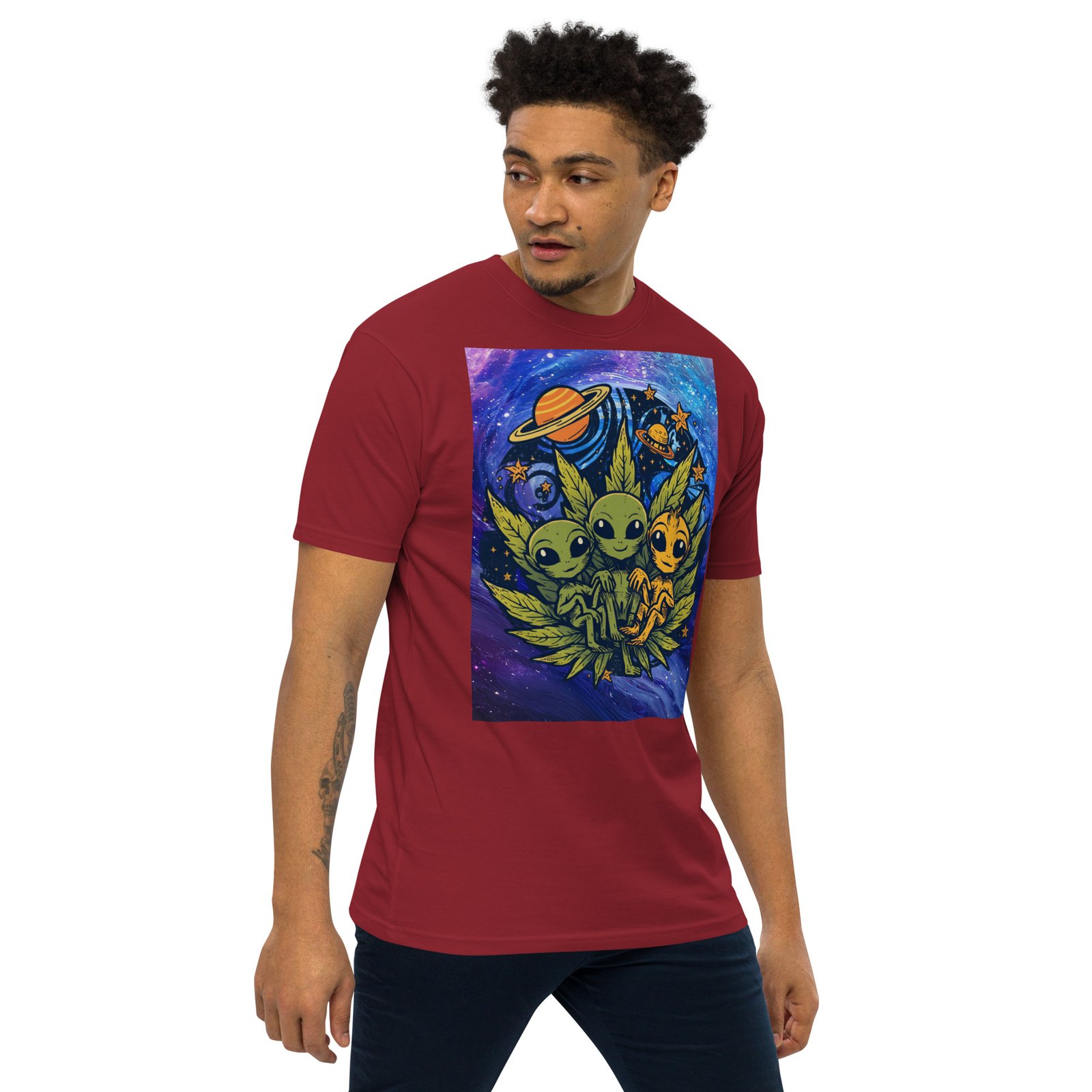 Cosmic Trio Cotton Shirt Cosmic Trio Cotton Shirt - Image 7