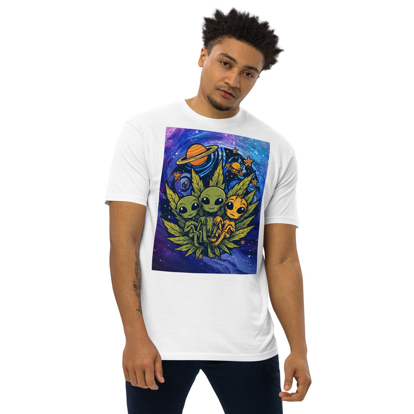 Cosmic Trio Cotton Shirt Cosmic Trio Cotton Shirt - Image 14
