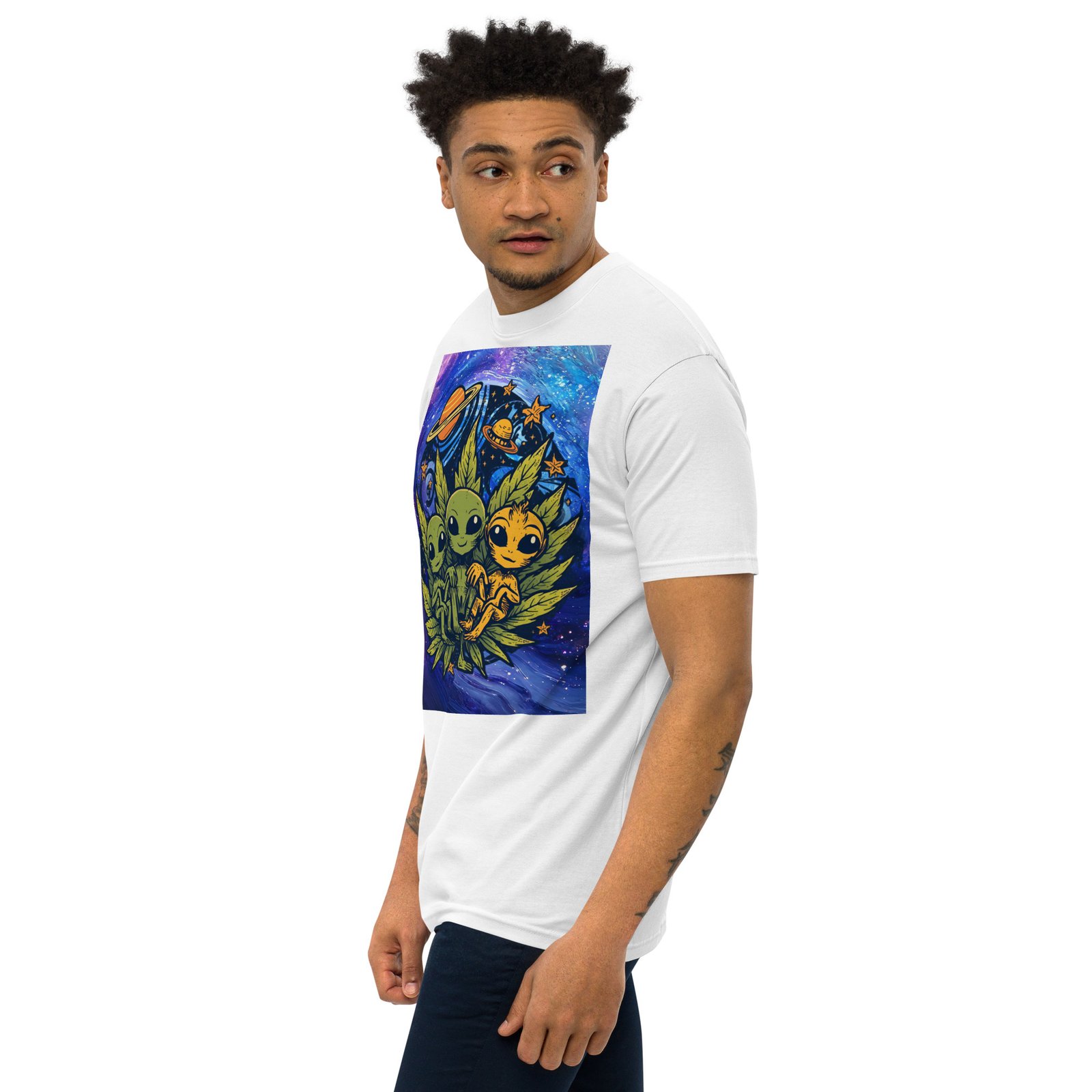 Cosmic Trio Cotton Shirt Cosmic Trio Cotton Shirt - Image 11