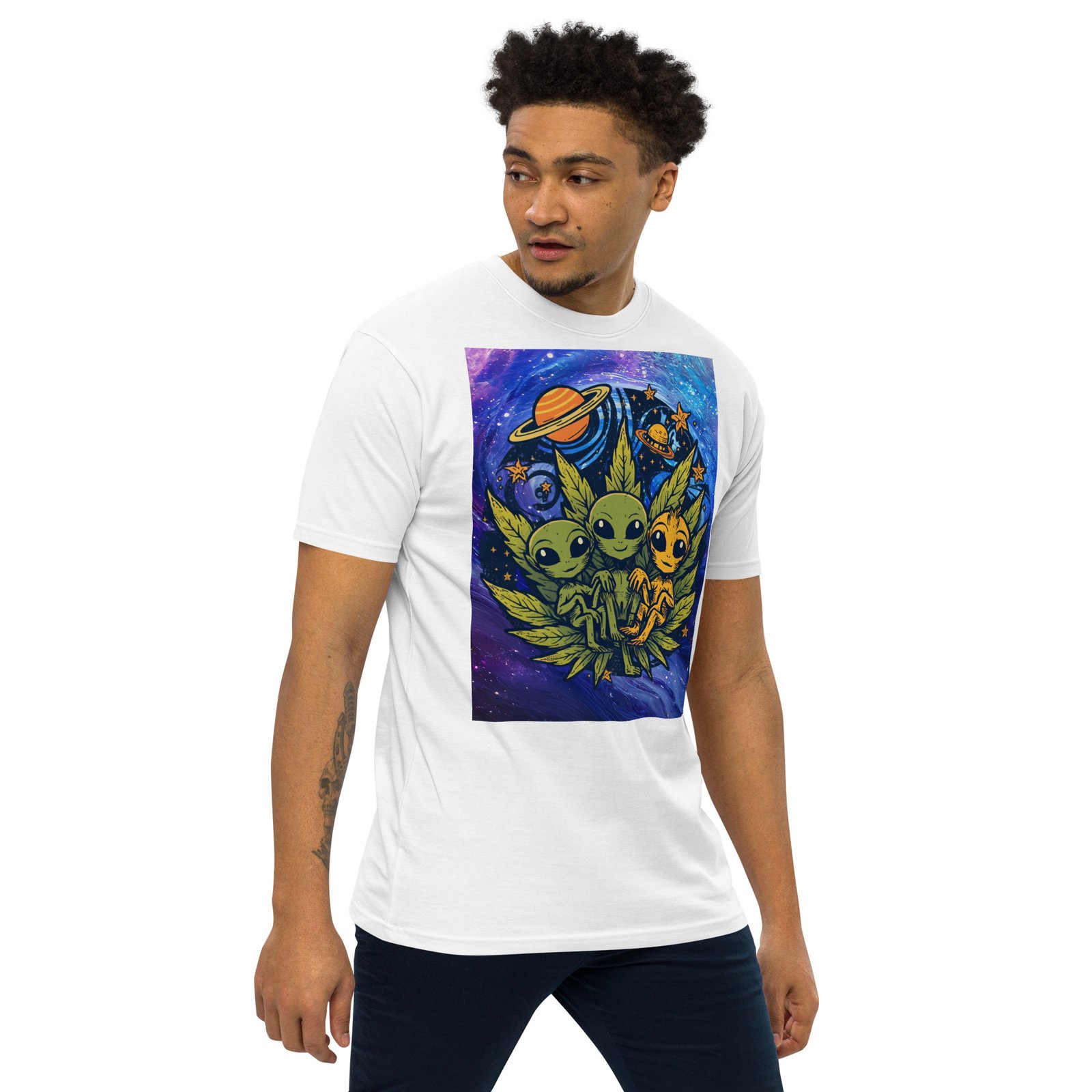 Cosmic Trio Cotton Shirt Cosmic Trio Cotton Shirt - Image 12