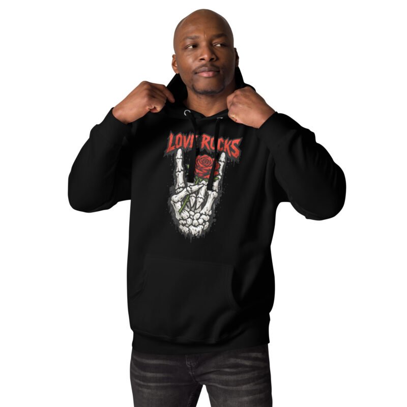Love Rocks Unisex Hoodie