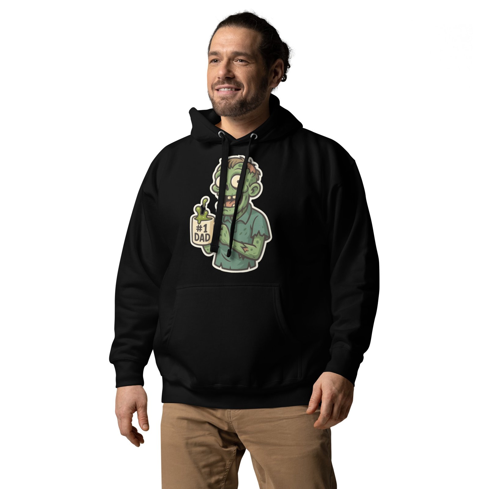 Zombie Dad Unisex Hoodie - Image 2