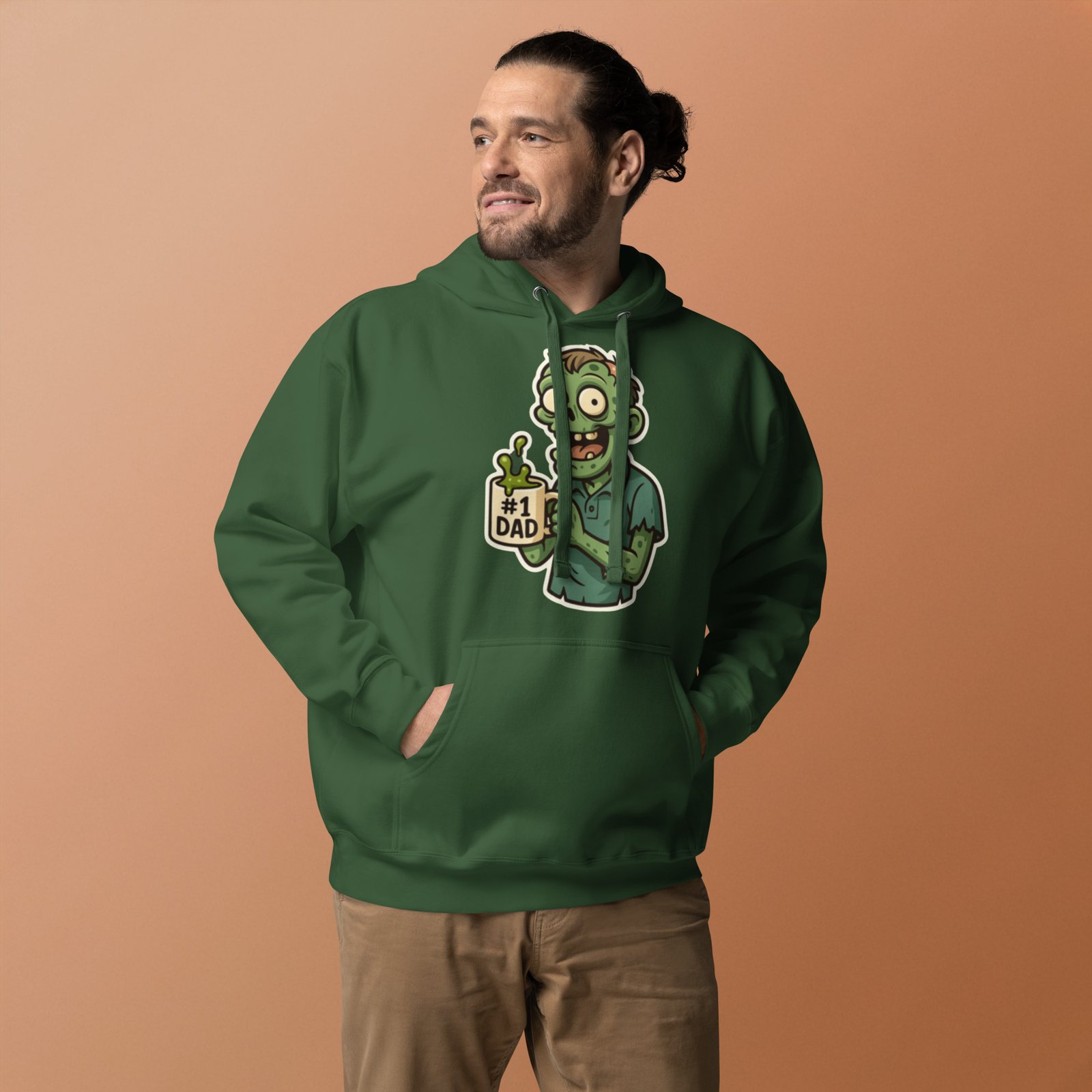 Zombie Dad Unisex Hoodie - Image 9