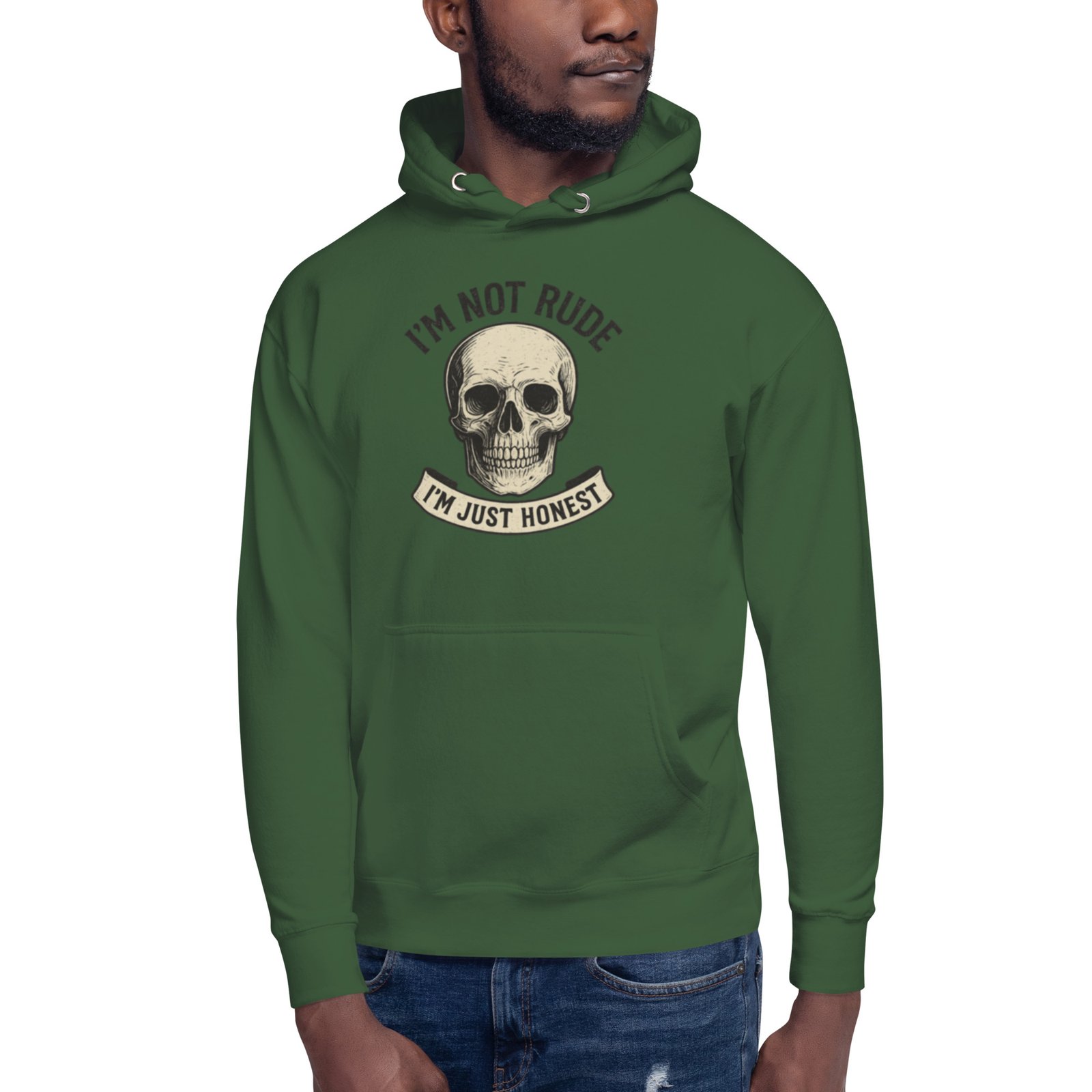 Honestly Rude Unisex Hoodie - Image 15