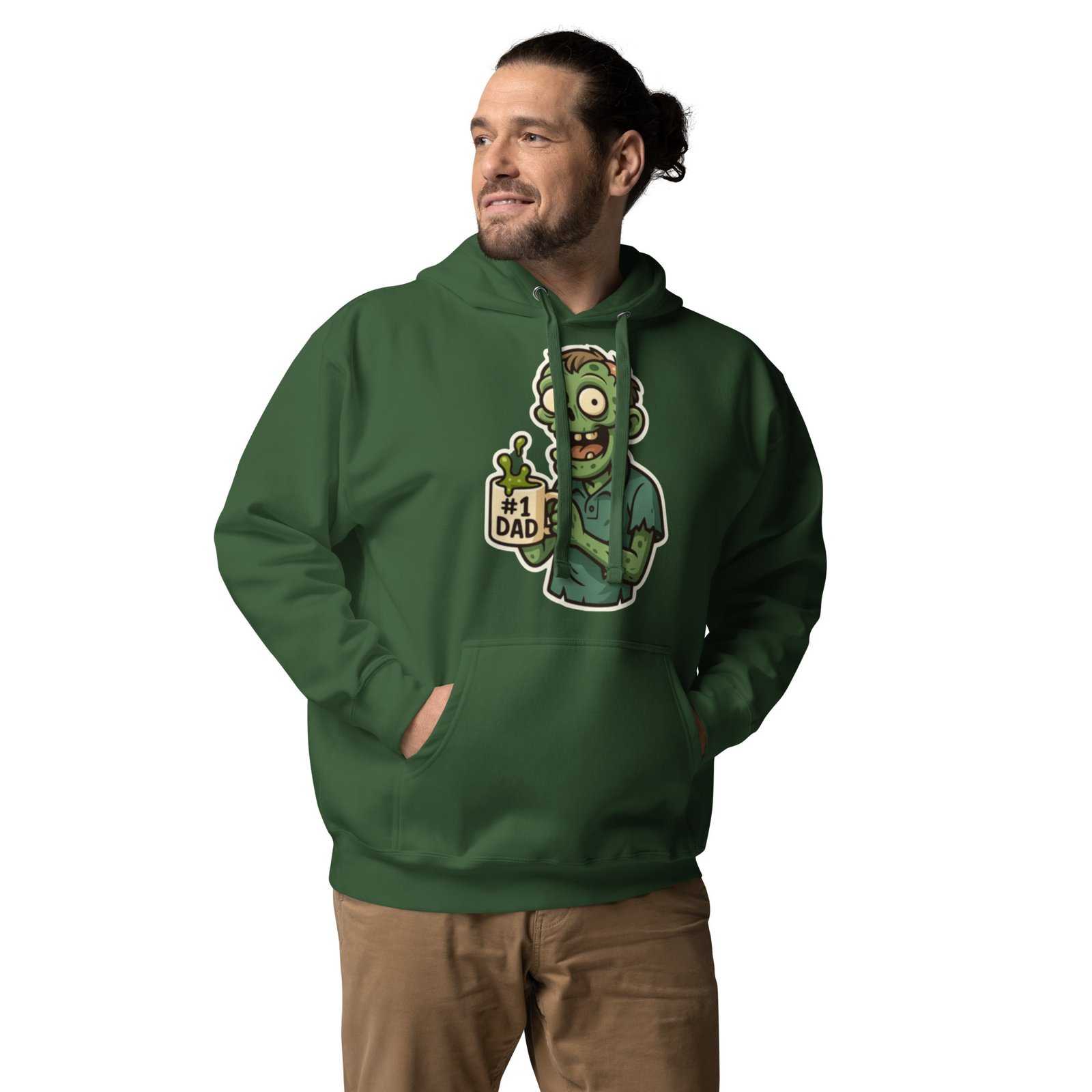 Zombie Dad Unisex Hoodie - Image 7