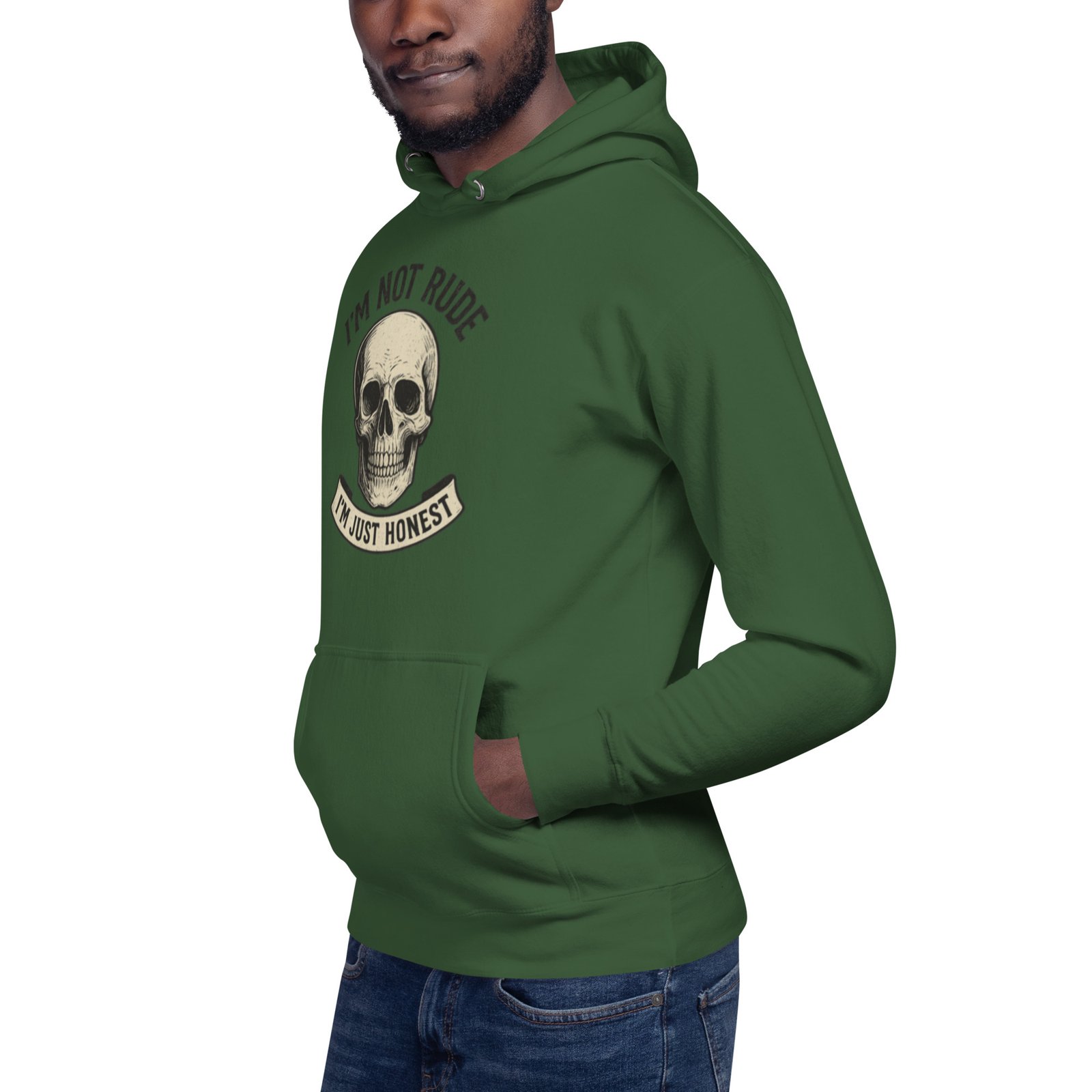 Honestly Rude Unisex Hoodie - Image 18