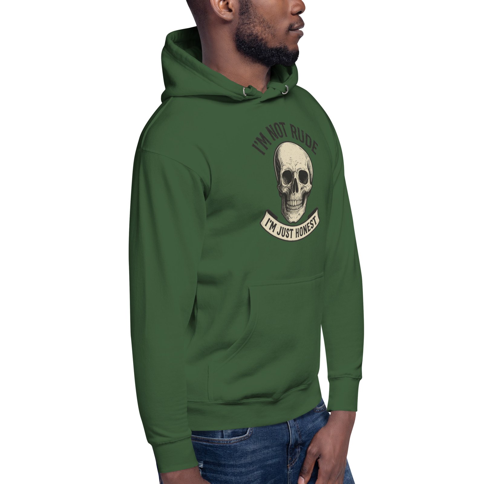 Honestly Rude Unisex Hoodie - Image 20