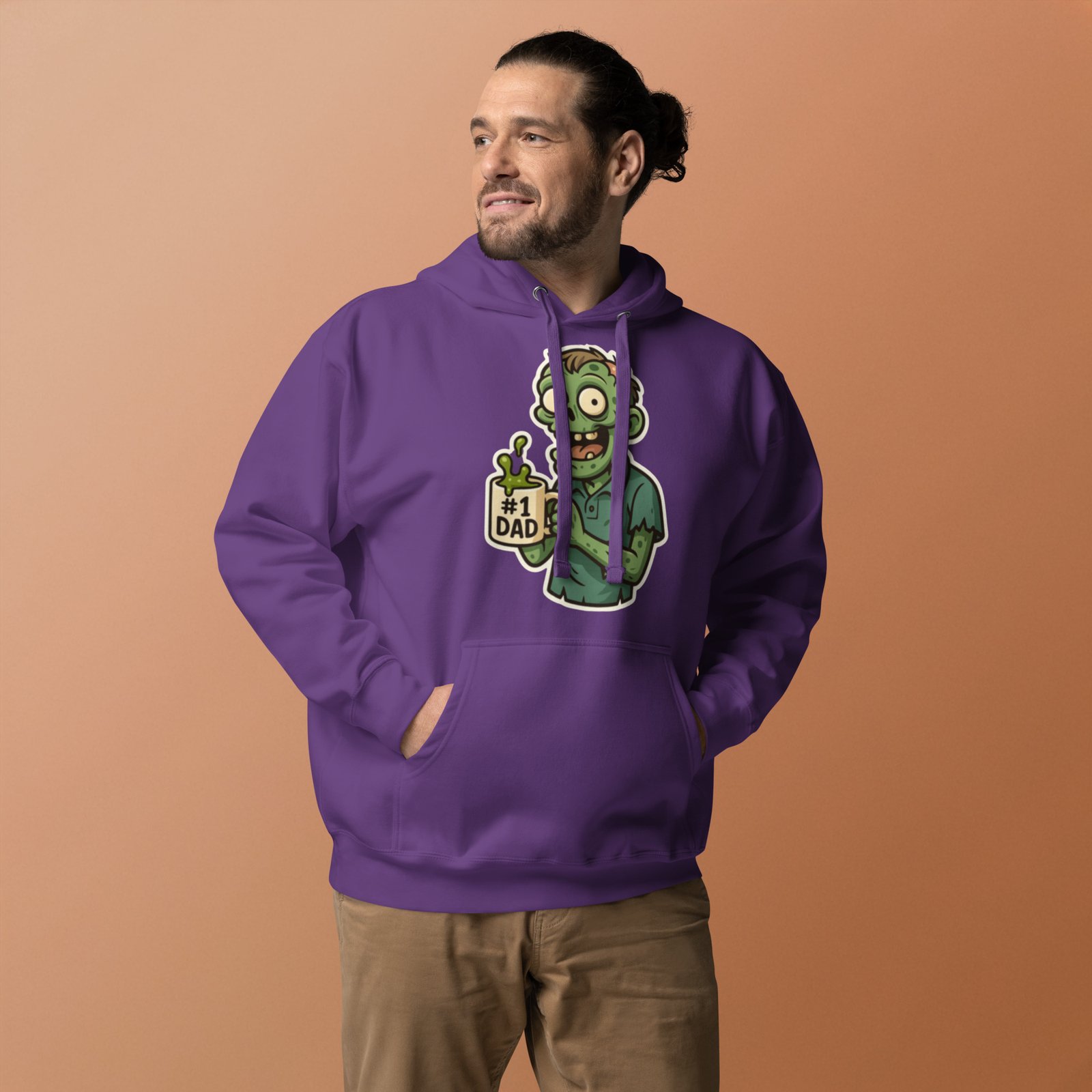 Zombie Dad Unisex Hoodie - Image 6