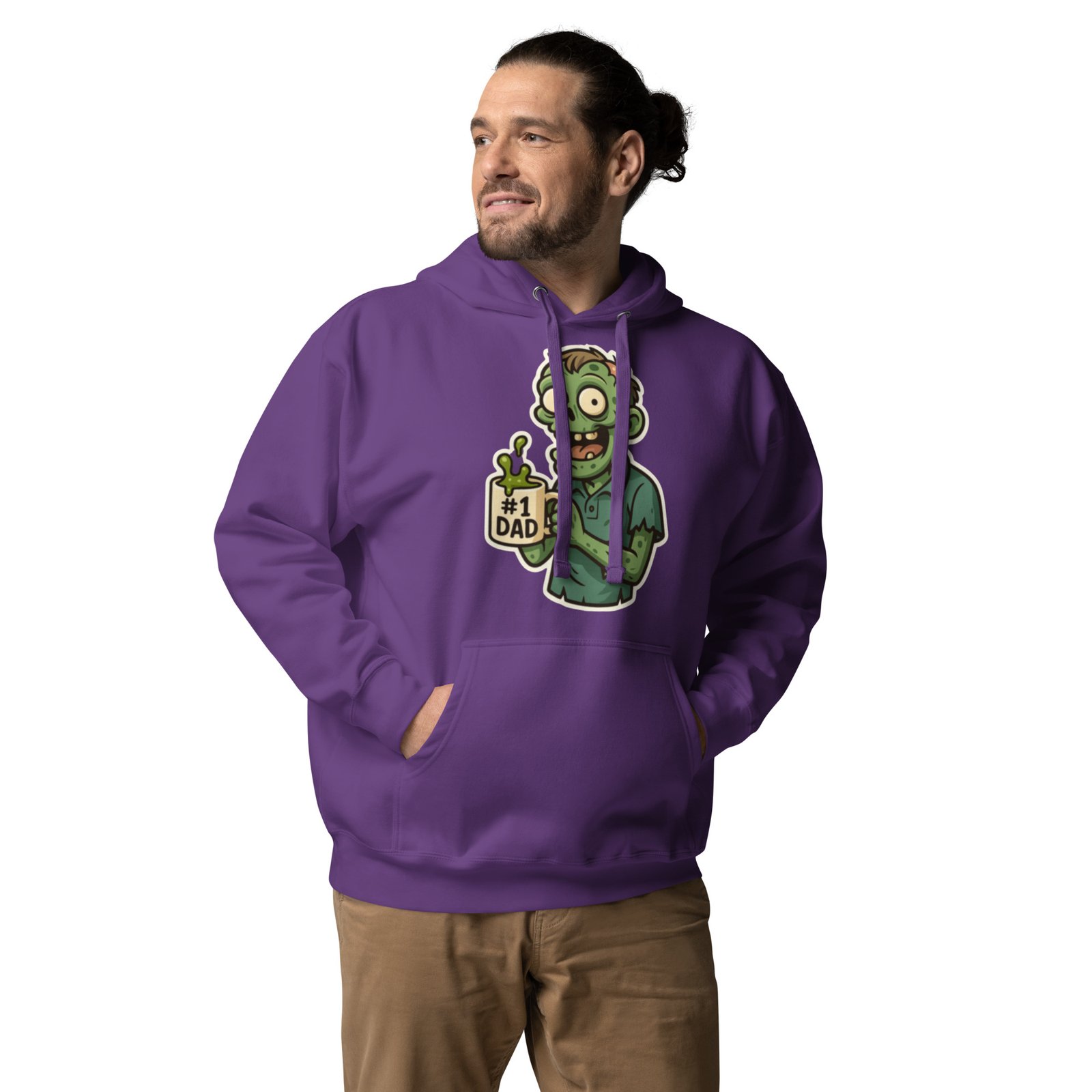 Zombie Dad Unisex Hoodie - Image 4