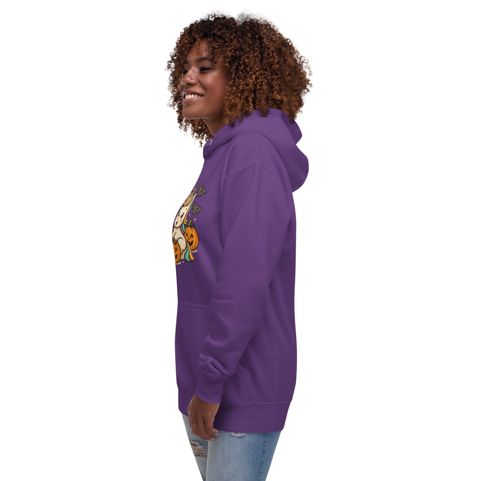 Unicorn Fright Unisex Hoodie - Image 8