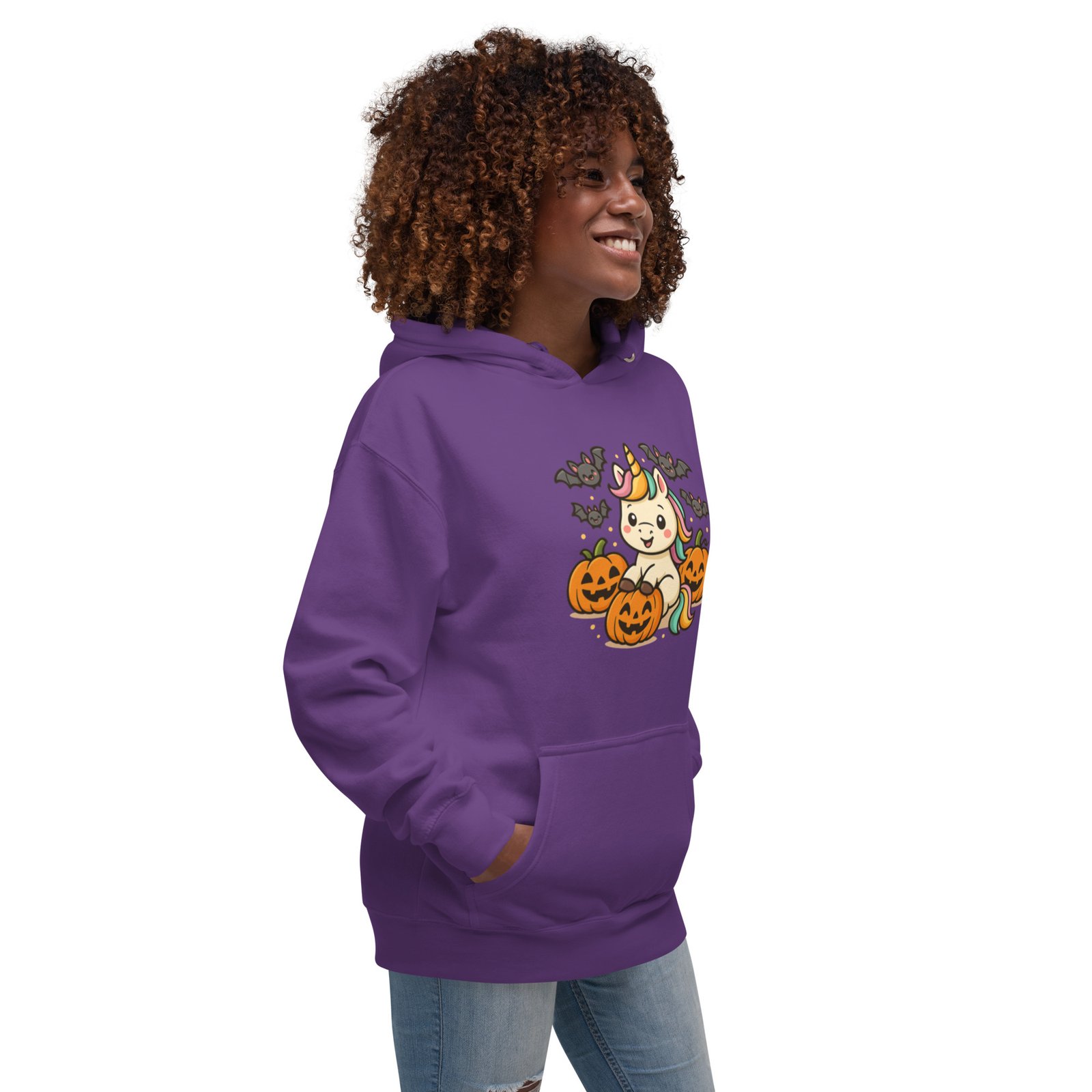 Unicorn Fright Unisex Hoodie - Image 9