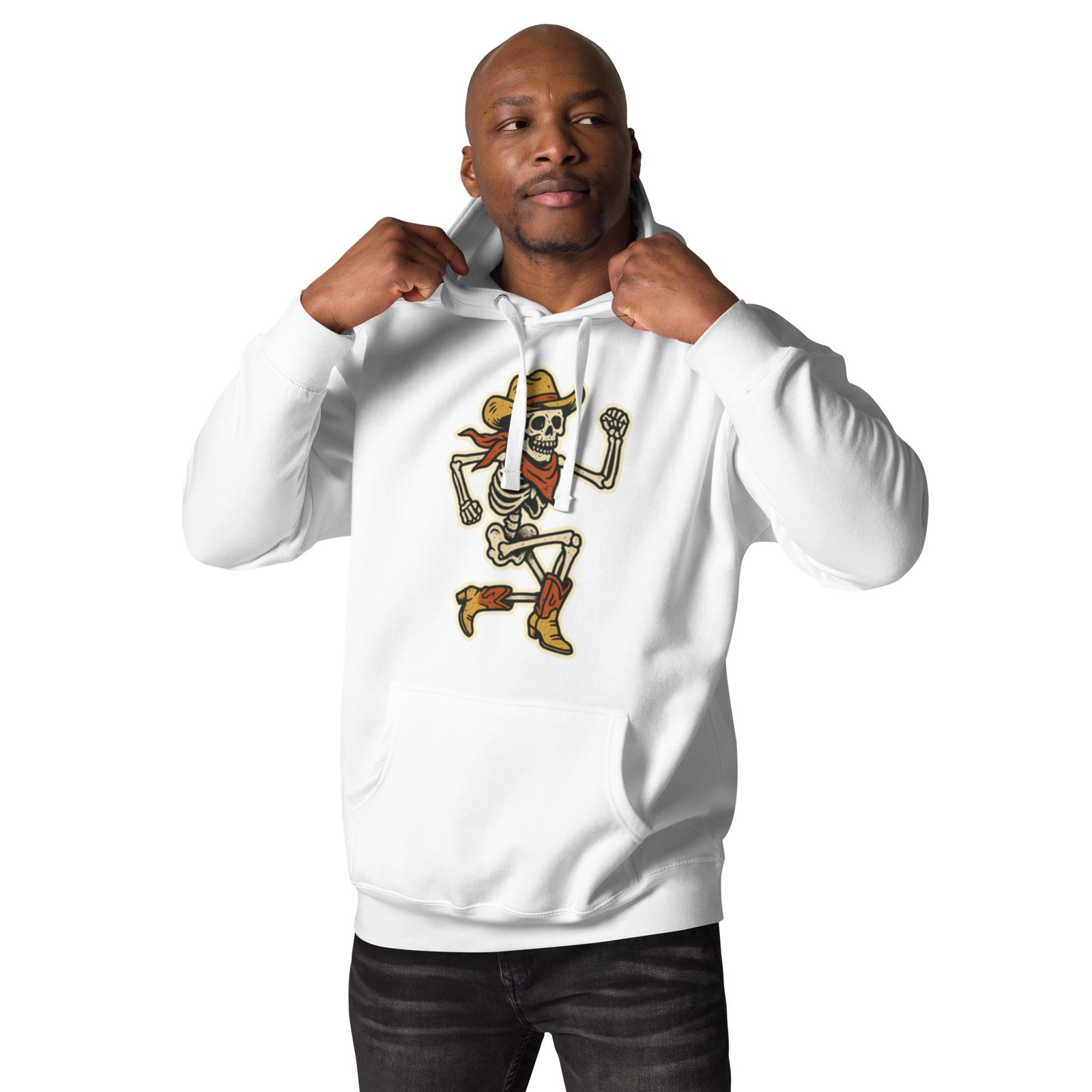 Country Skelton Unisex Hoodie - Image 7