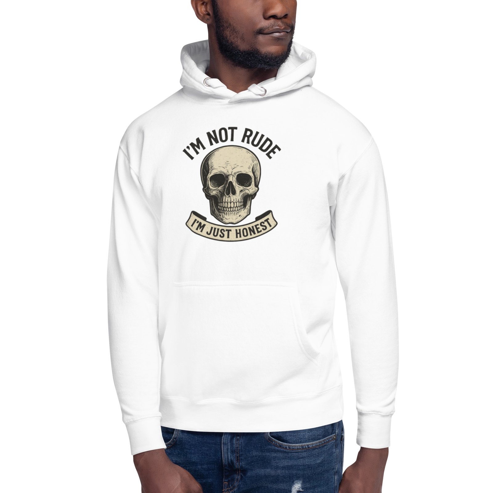 Honestly Rude Unisex Hoodie - Image 22