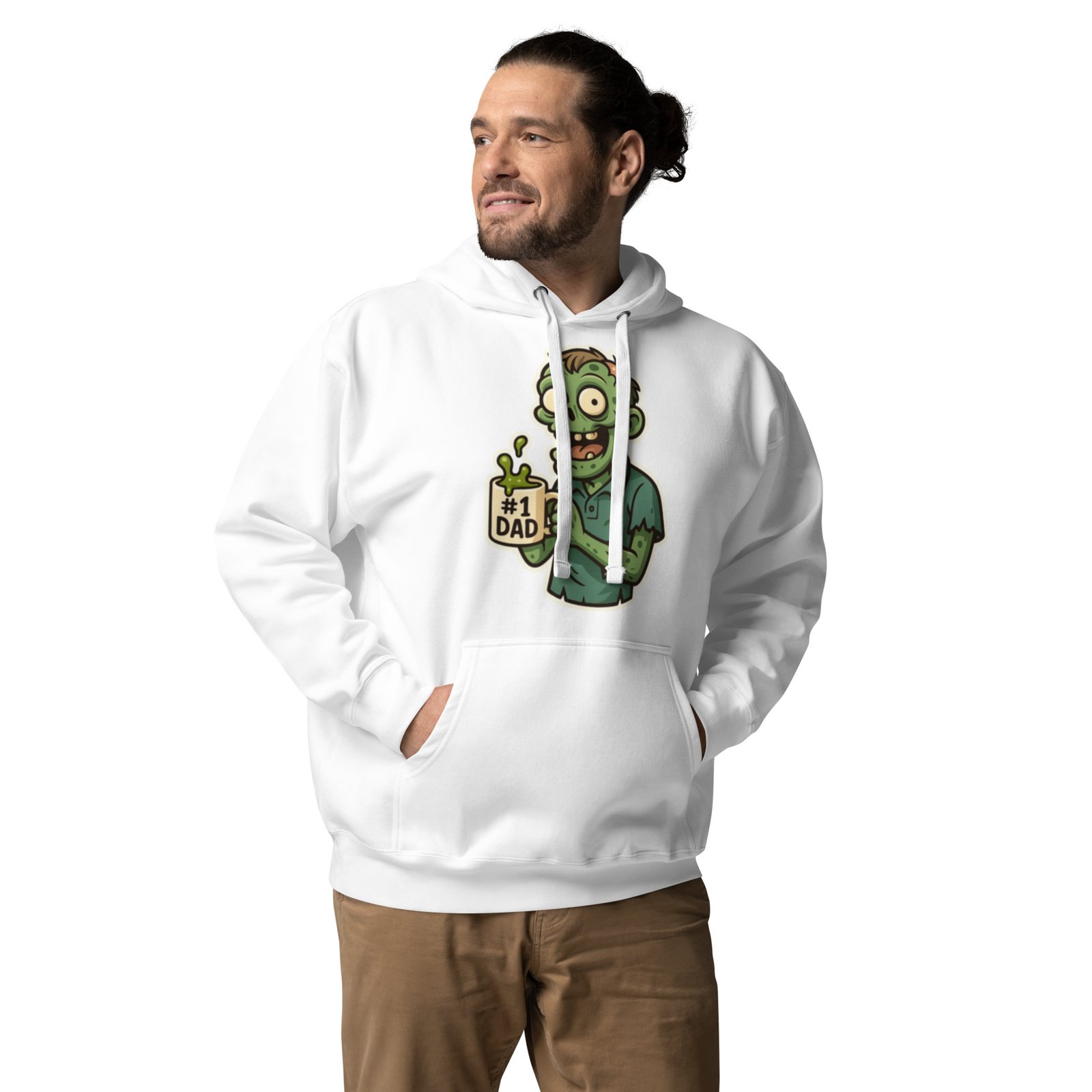 Zombie Dad Unisex Hoodie - Image 10