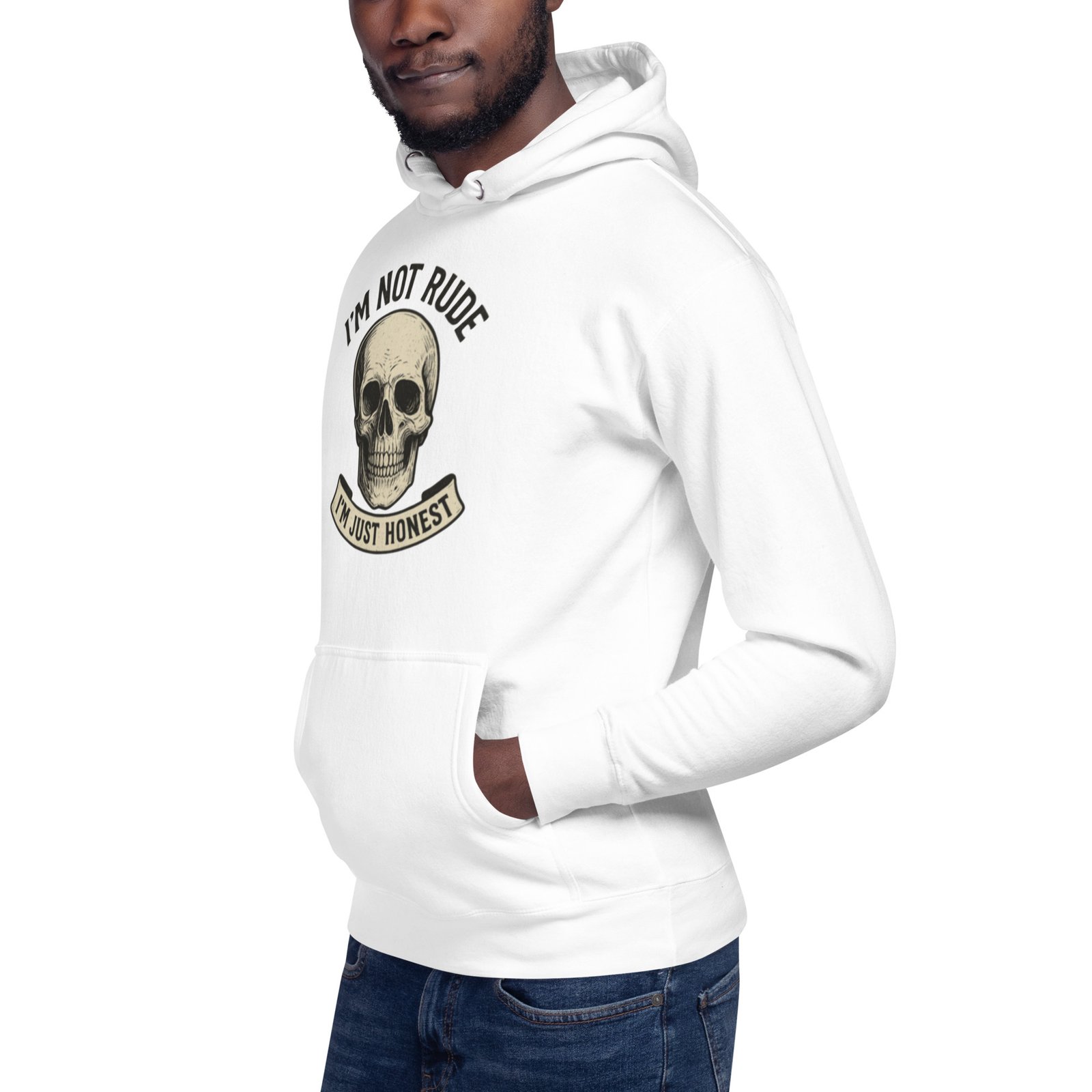 Honestly Rude Unisex Hoodie - Image 25