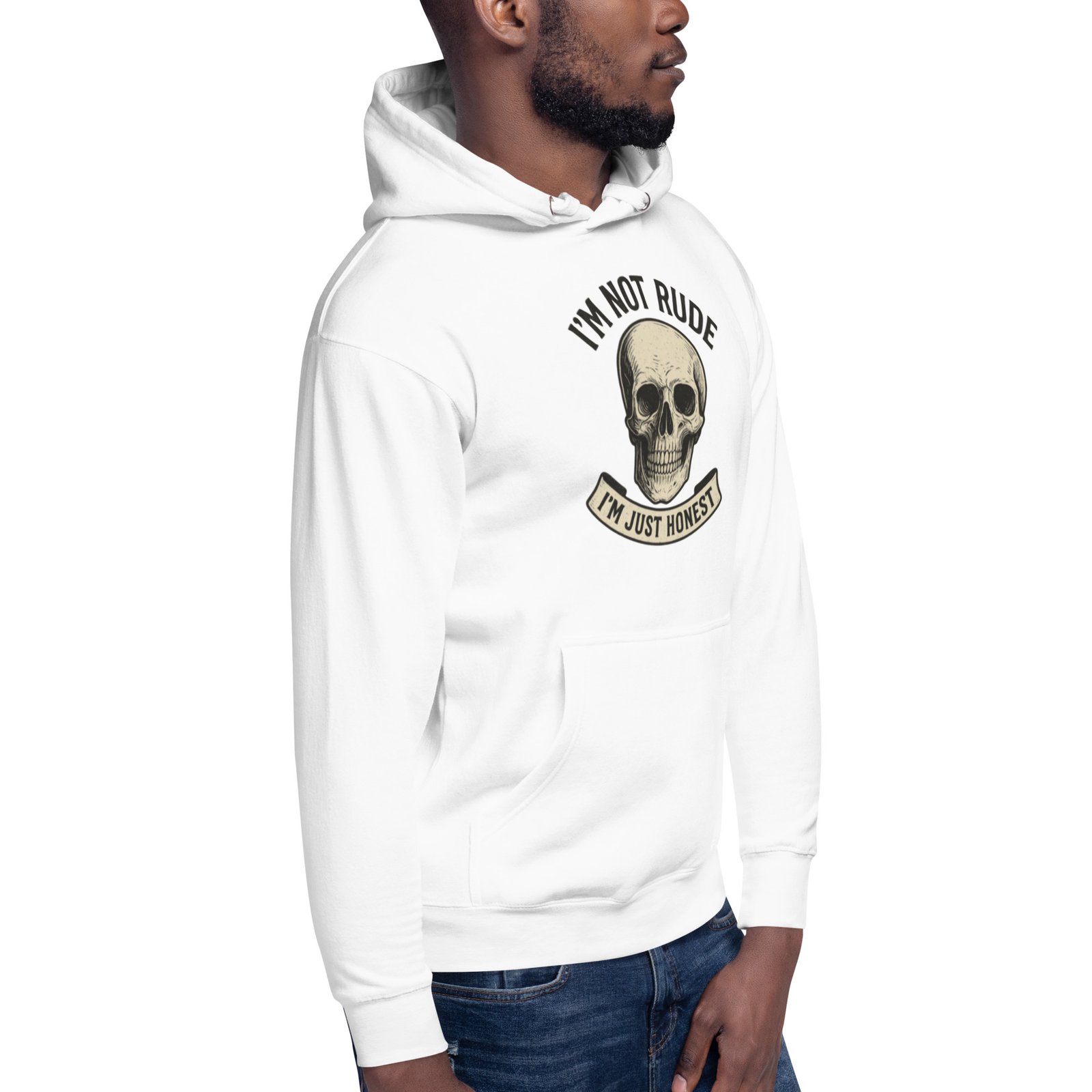 Honestly Rude Unisex Hoodie - Image 27
