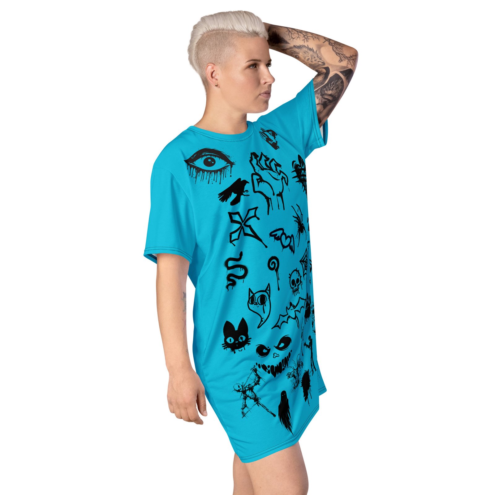 Frightful Dreams Shirt Dress - Image 4