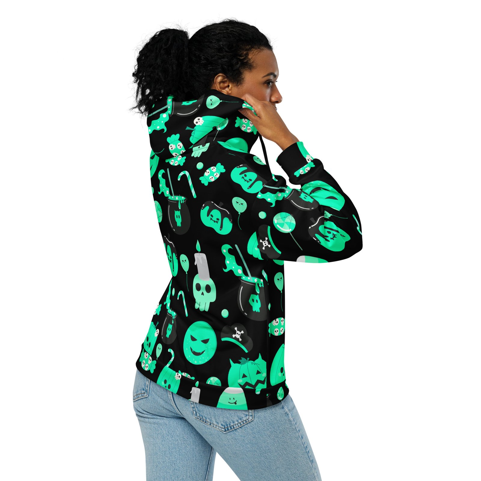 Halloween Worship Zipup Hoodie - Image 5