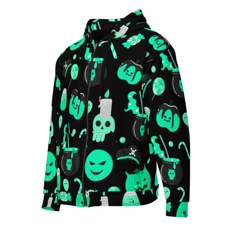 Halloween Worship Zipup Hoodie