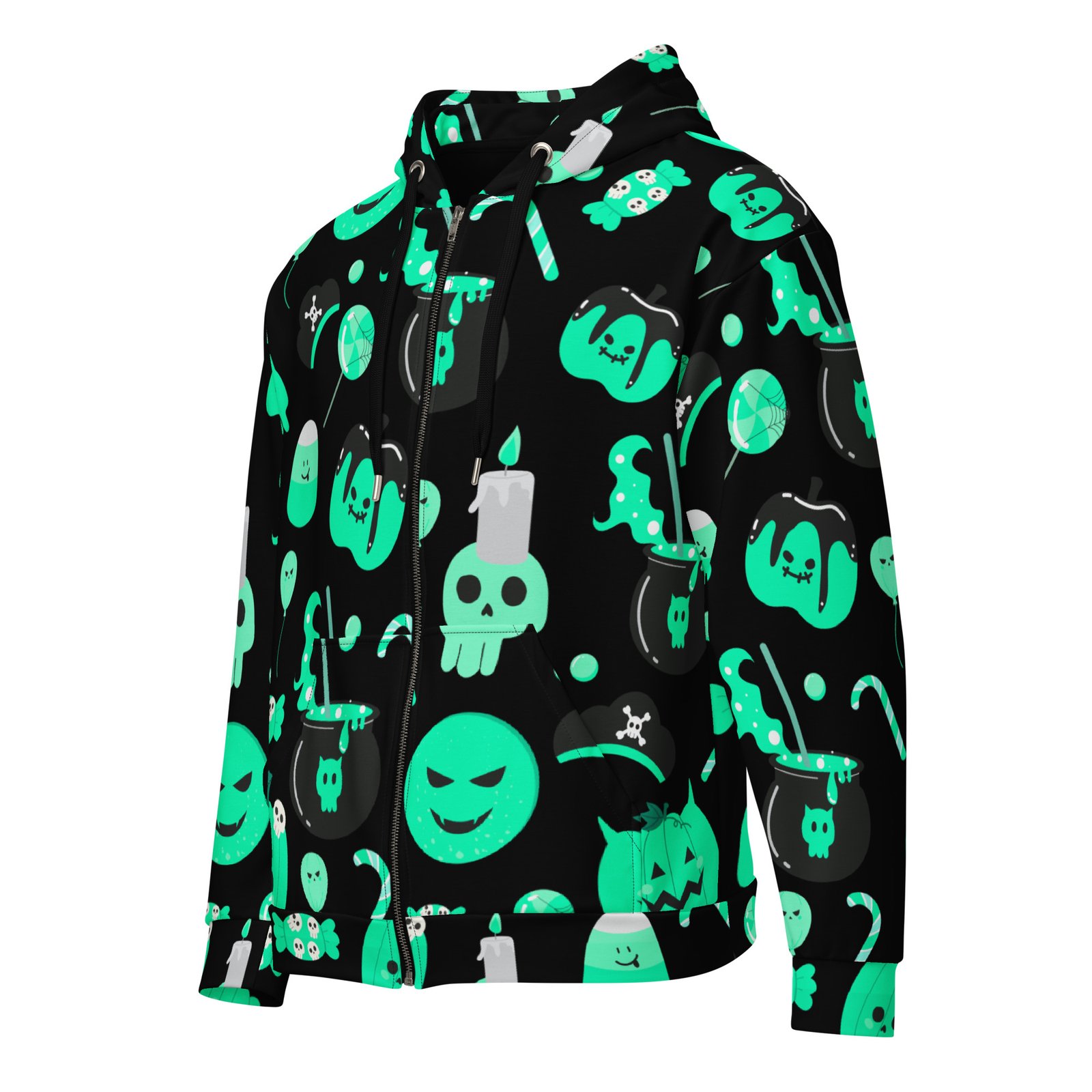Halloween Worship Zipup Hoodie