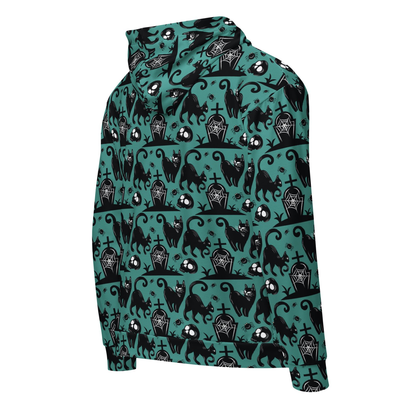 Trolling Kitty Zipup Hoodie - Image 2