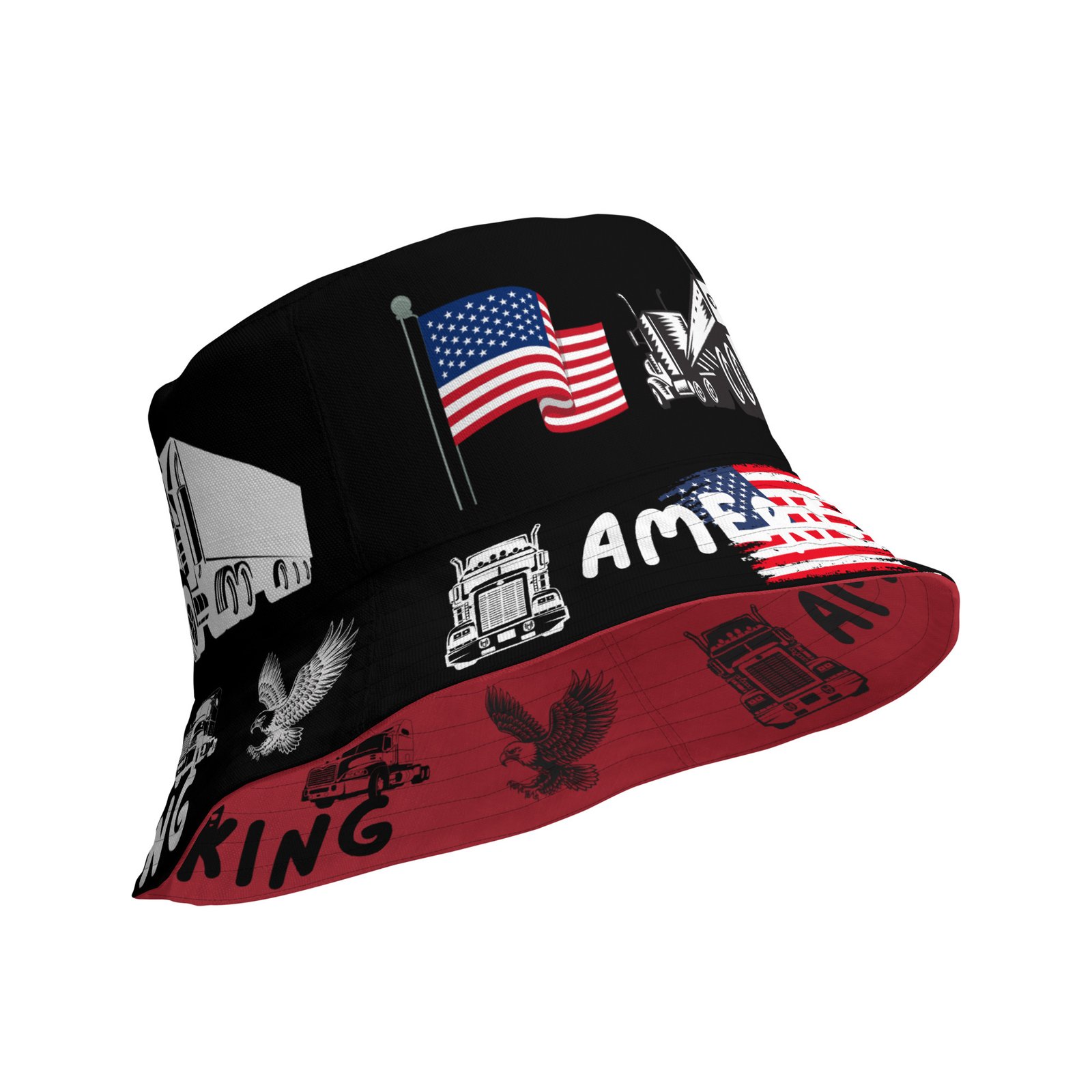 American Trucker Reversible Hat