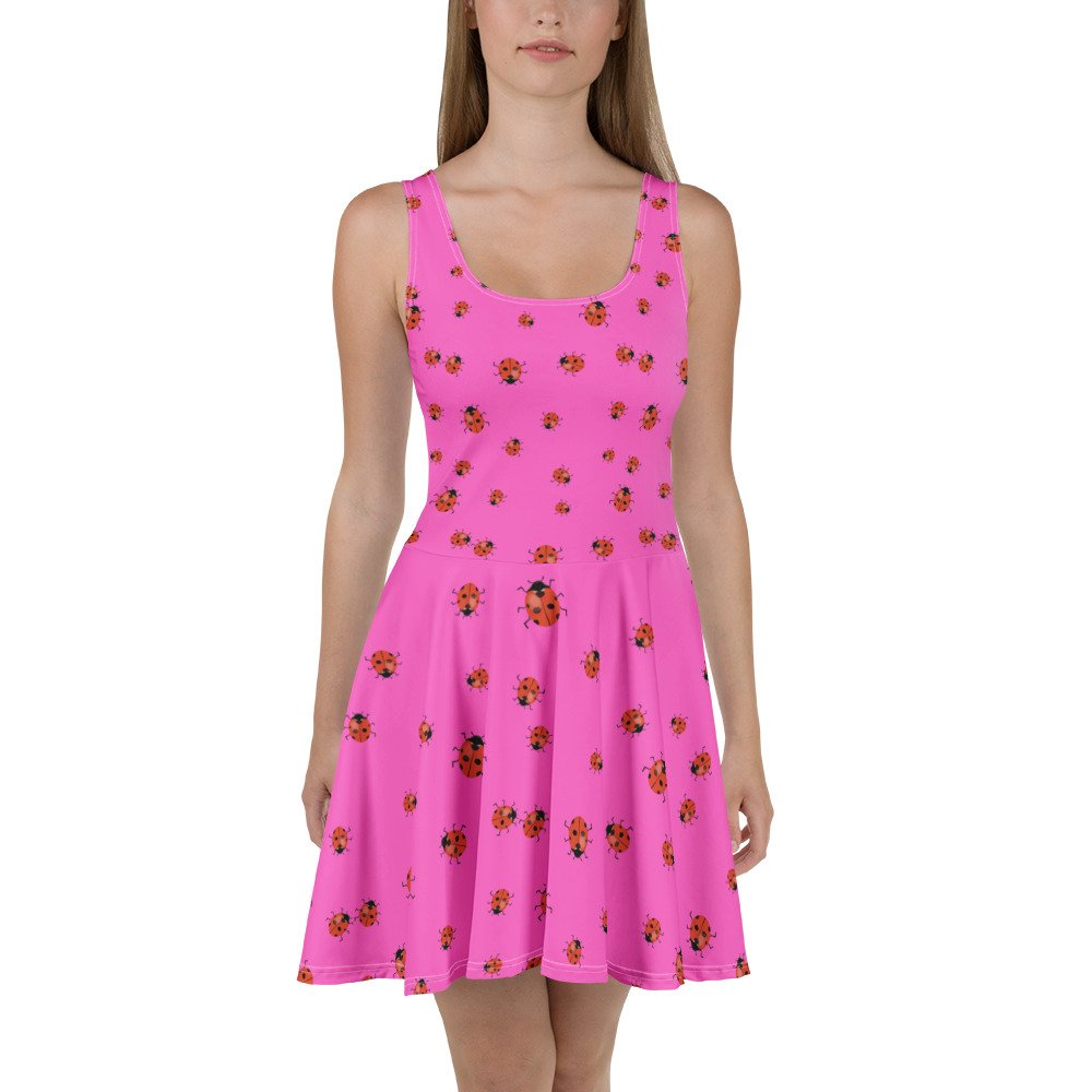 Ladybug Luck Skater Dress