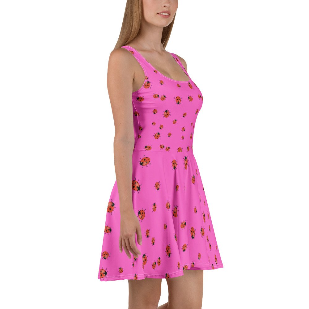 Ladybug Luck Skater Dress - Image 4