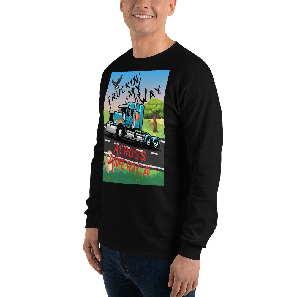 Truckin America Long Sleeve - Image 5