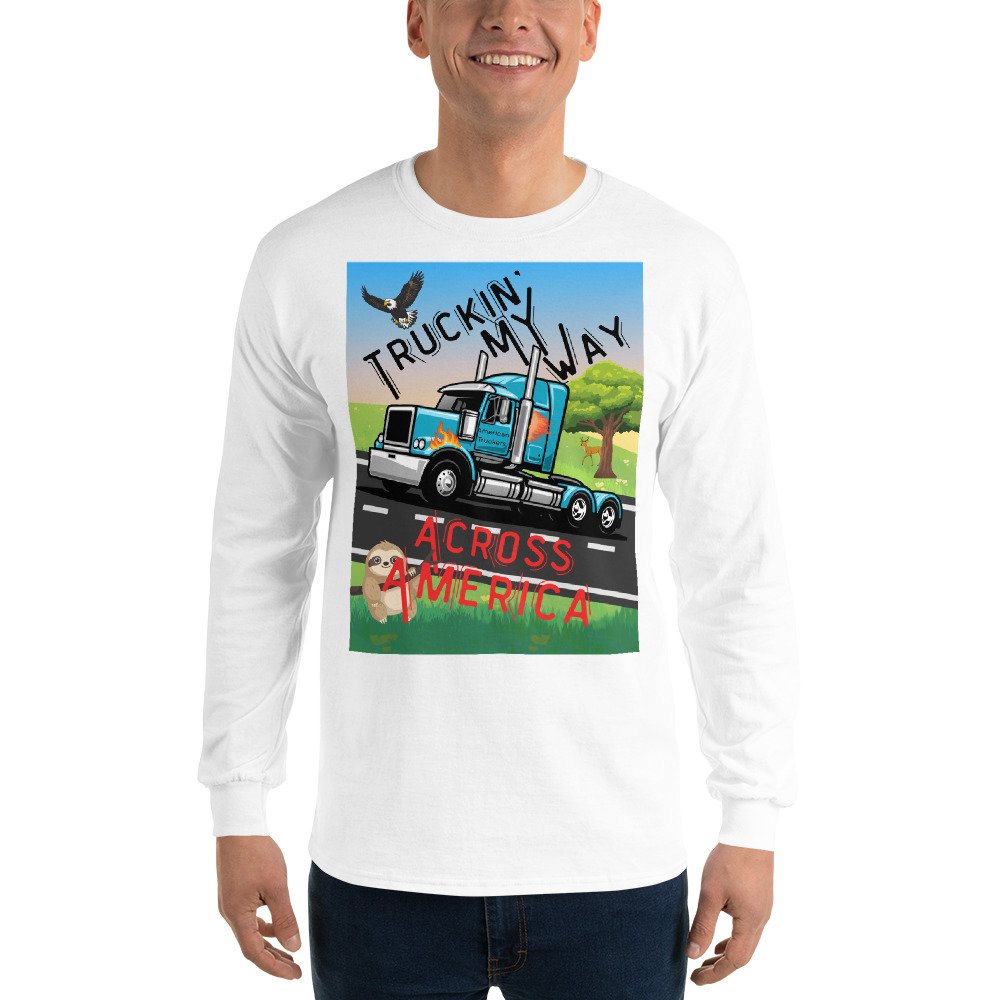 Truckin America Long Sleeve - Image 2