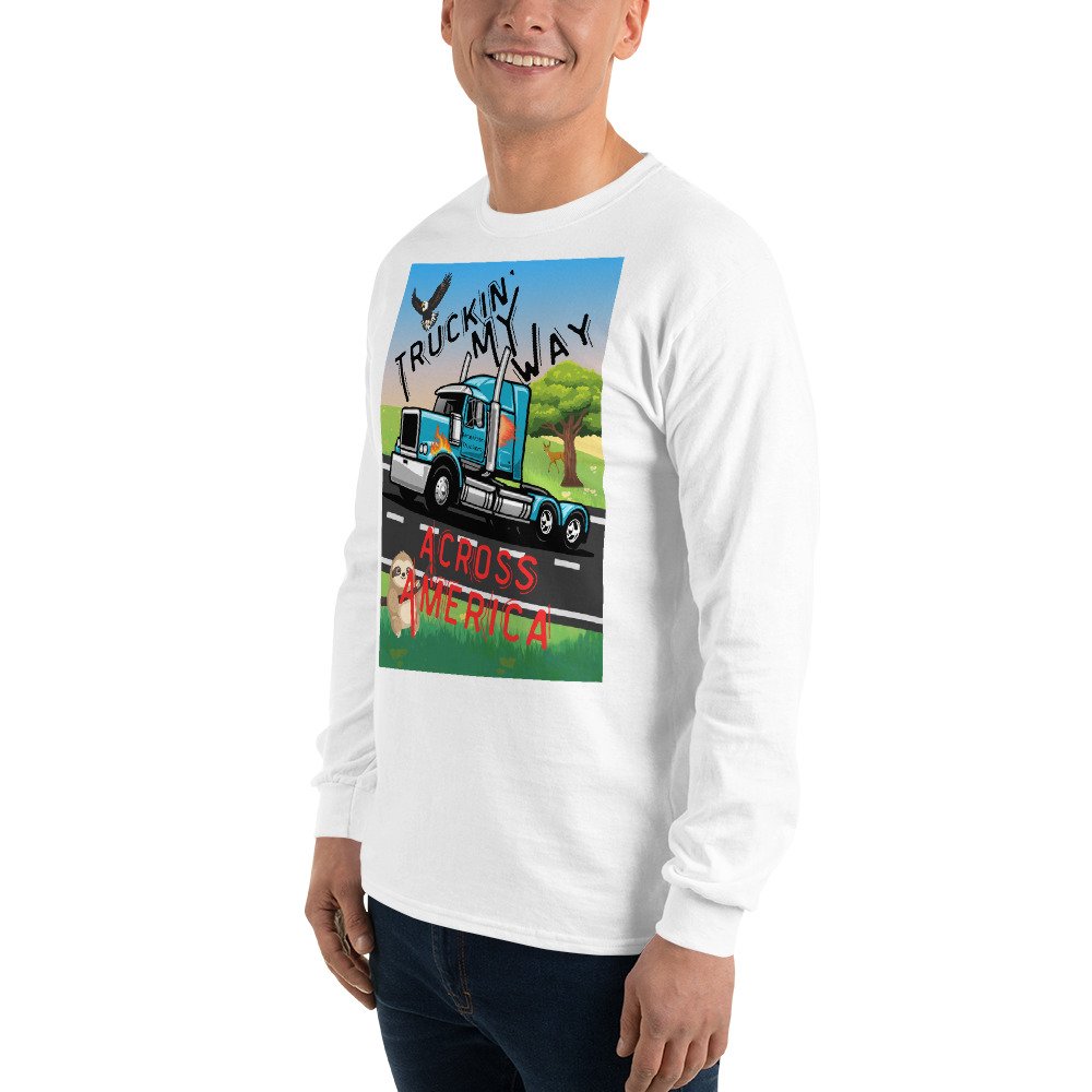 Truckin America Long Sleeve - Image 6